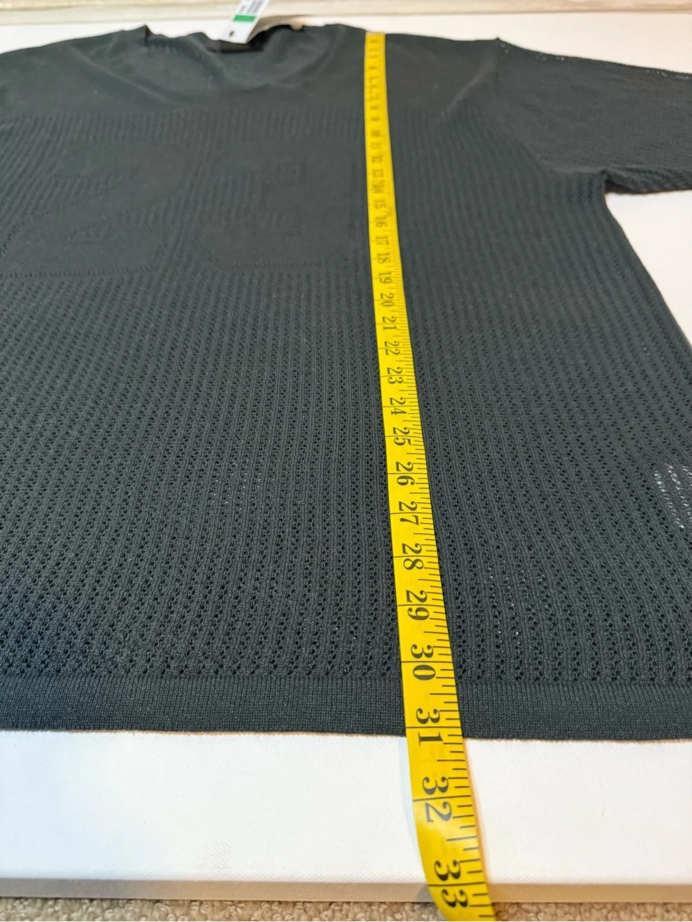 Air Jordan Knit Jersey 23 Logo Shirt Black